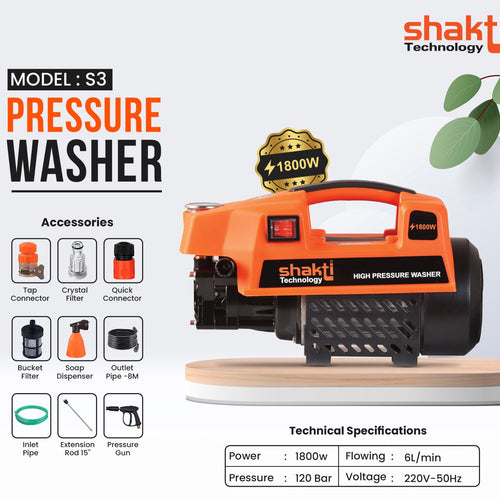 SHAKTI S3 PRESSURE WASHER