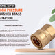 BRASS 1/4 QRC [ QUICK CONNECTOR ]